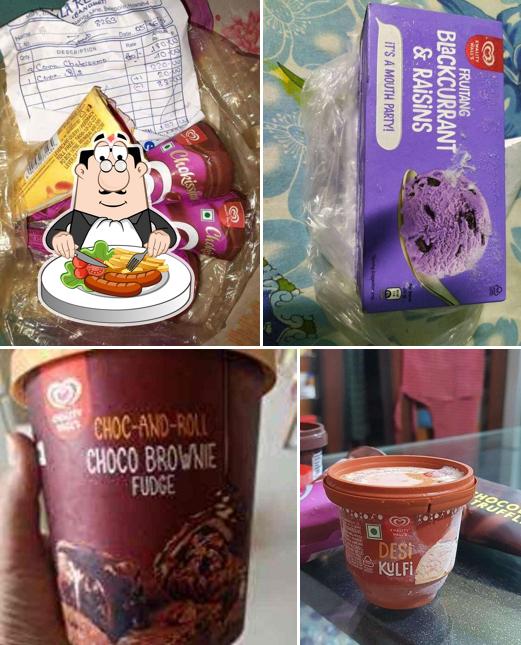 Food at Kwality Wall’s Ice Cream And More