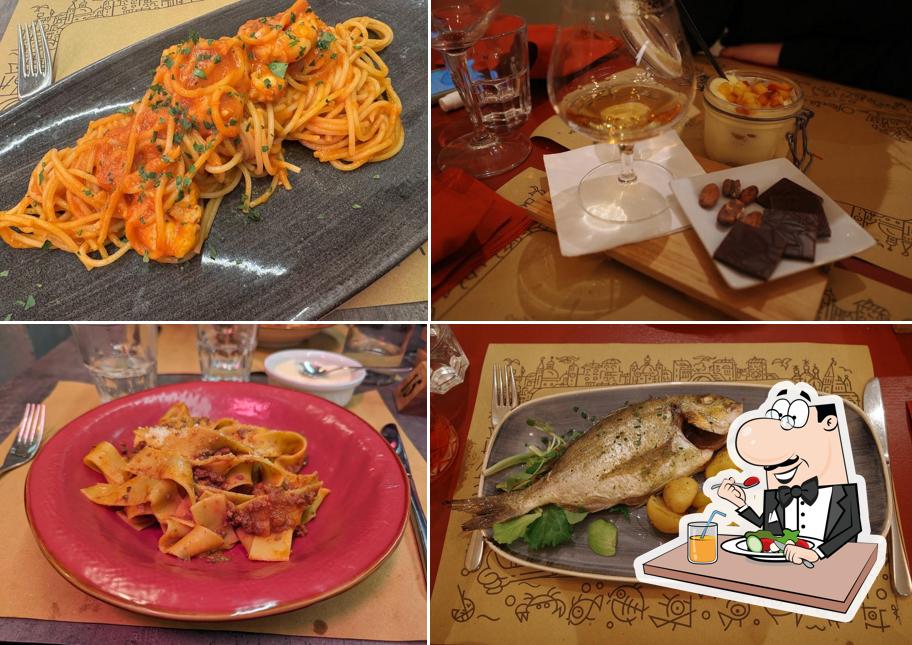 Platti al Osteria da Pampo