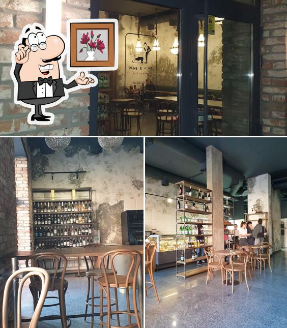 L'intérieur de Pane E Vino