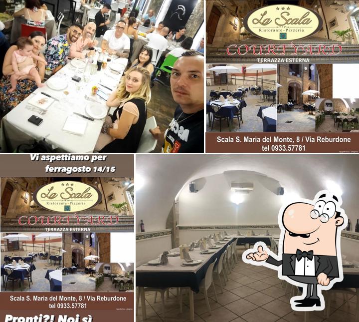 Gli interni di La Scala Ristorante Pizzeria