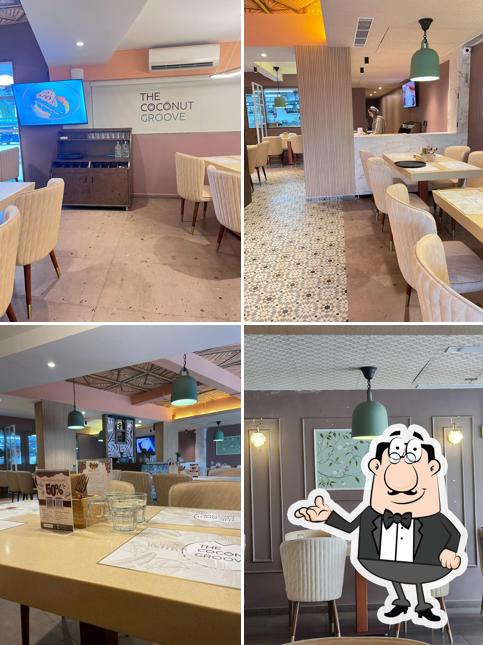 The interior of The Coconut Groove - TCG Best Restaurants in Mangalore