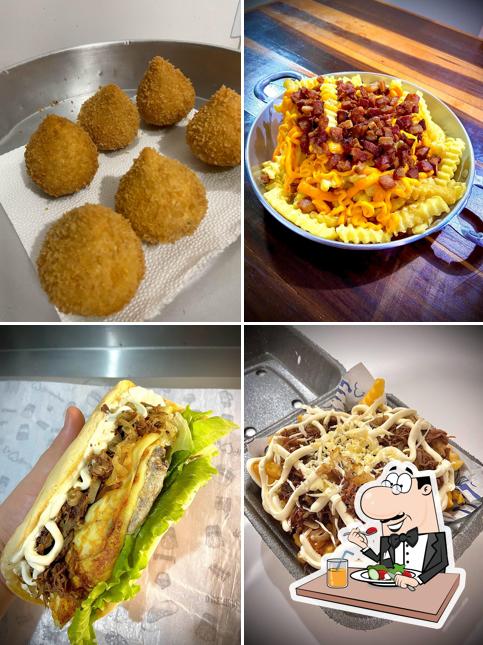 Comida em Avexados Burguer