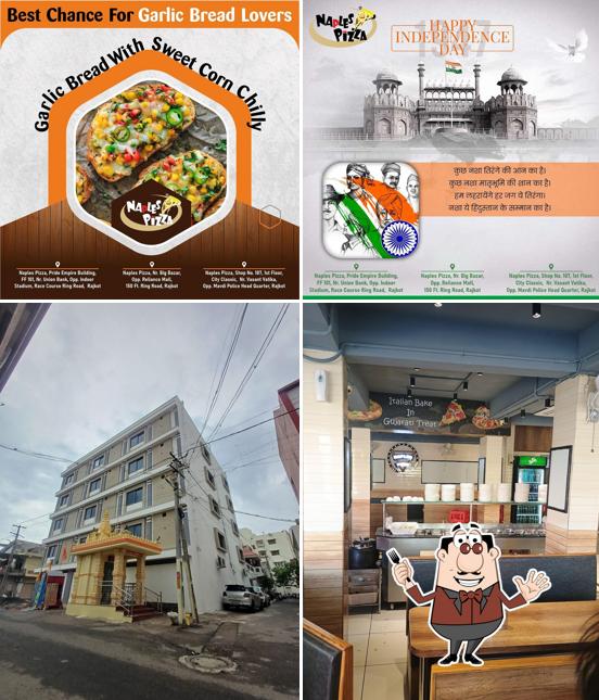 The restaurant's food and exterior