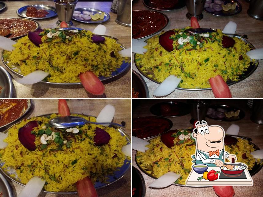 Paella at New Mughal Darbar Restaurant