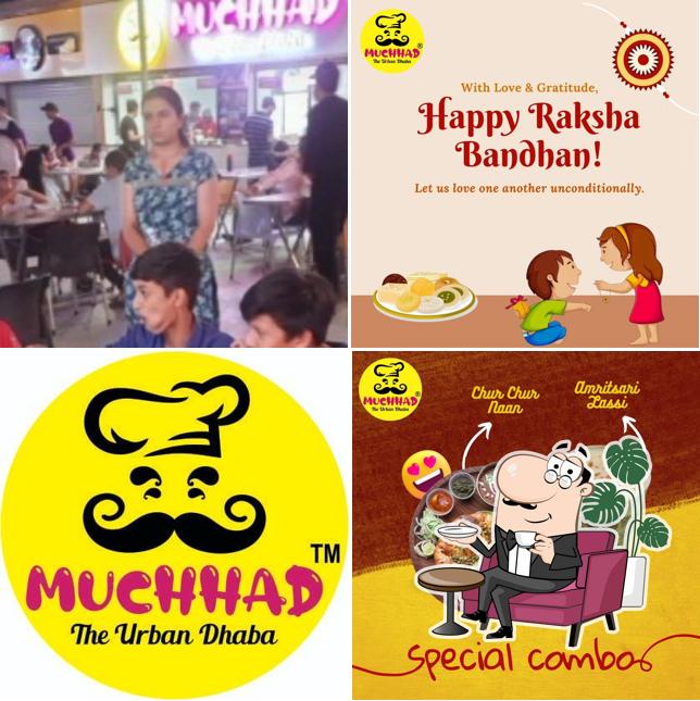 The interior of Muchhad The Urban Dhaba