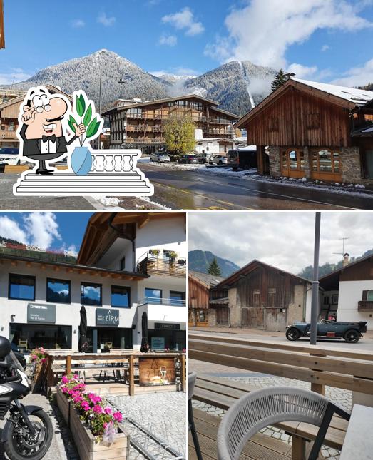 Gli esterni di Bar e Snack Zirm
