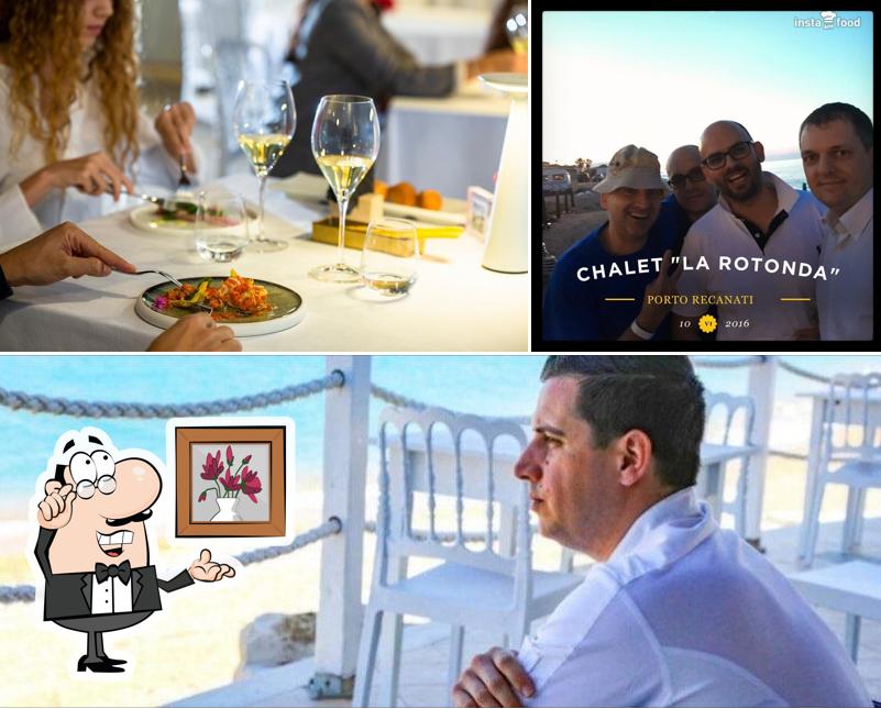 Gli interni di La Rotonda Ristorante Porto Recanati