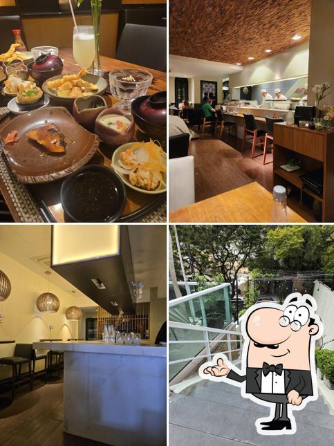 O interior do Daimu Cozinha Japonesa