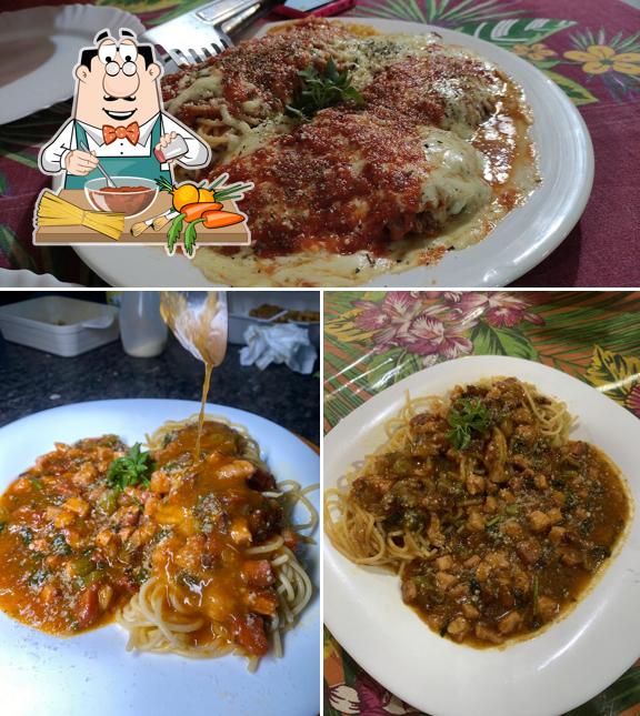 Esparguete à bolonhesa em Restaurante Tempero da Vó N. Senhora do ó