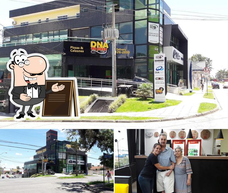 A DNA DA PIZZA Araucária se destaca pelo exterior e interior