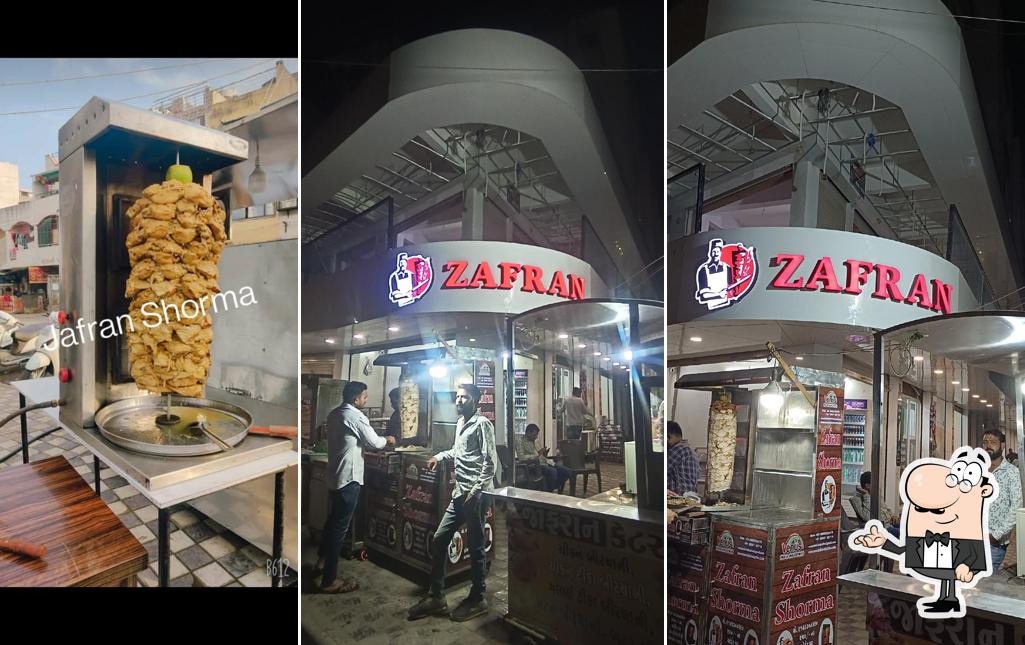 The interior of ZAFRAN SHAWARMA