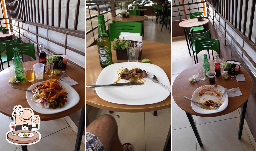 Comida em A Casa do Louro