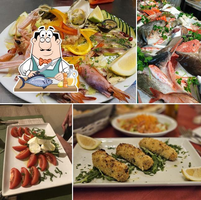 Salmone grigliato al Forte Campana Ristorante Pizzeria