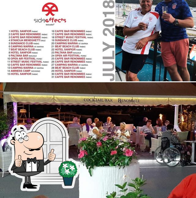 Gli esterni di Cocktail bar renommée