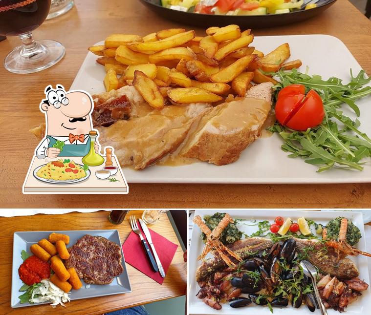 Spezzatino di maiale al Konoba Maslina