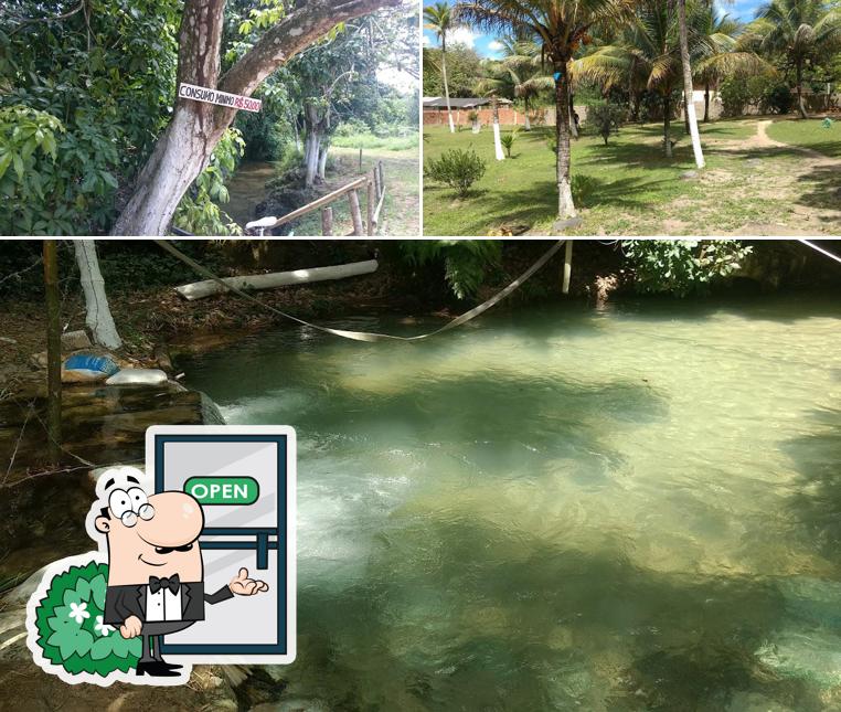 Você pode espairecer no exterior Restaurante Recanto do Paraíso - Aldeia PE