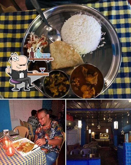 The photo of No’s interior and food