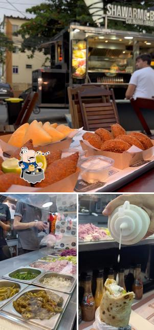 Platos en Shawarma Basha Kebab Salvador