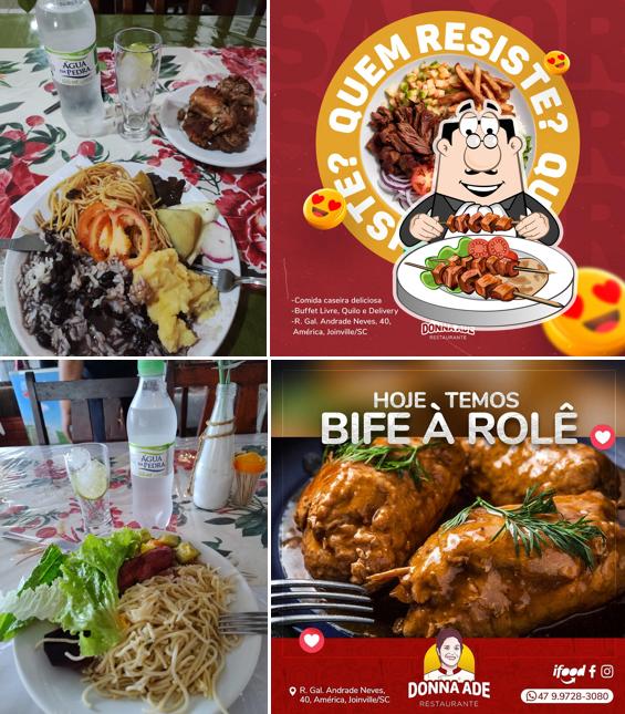 Platos en Donna Ade Restaurante