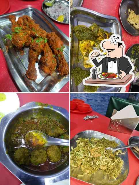 Palak paneer at Khambhati Non Veg Restaurant