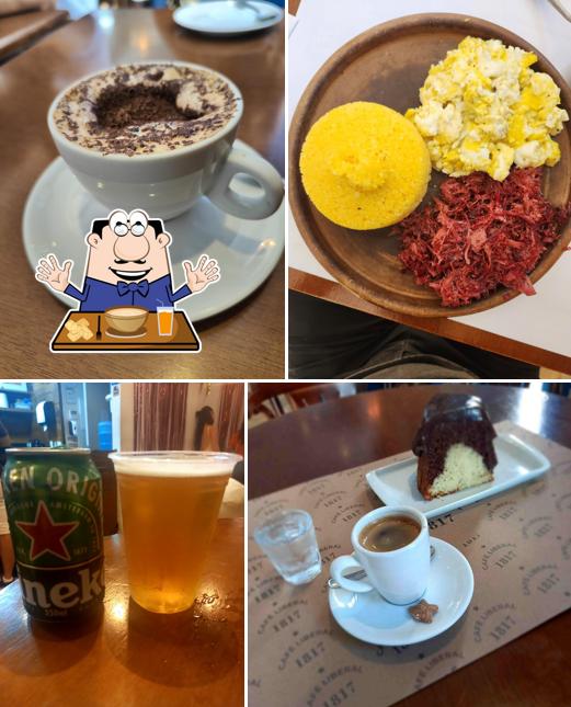 Sanduíche de carne de porco desfiada em Café Liberal 1817