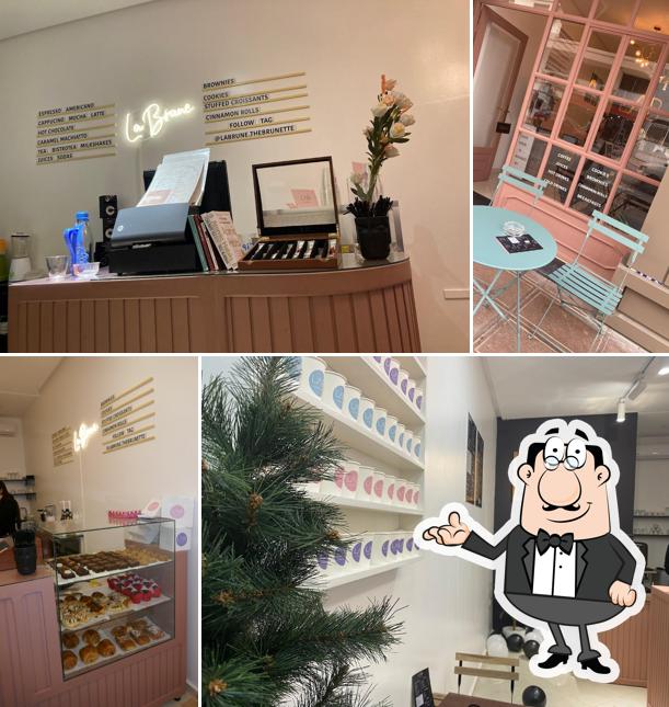 L'intérieur de La Brune : Brownie & Cookie Shop