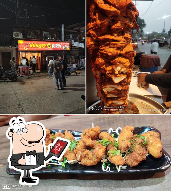 The picture of HUNGRY BIRDS’s exterior and food