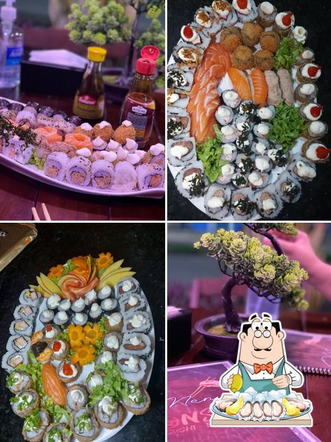 Ostras em Bonsai sushi