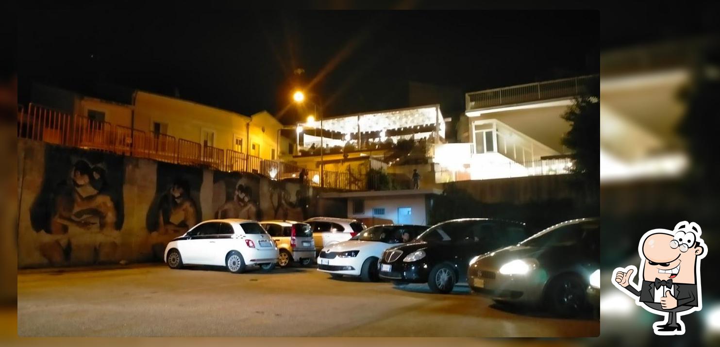 Bar con vista dal tetto foto