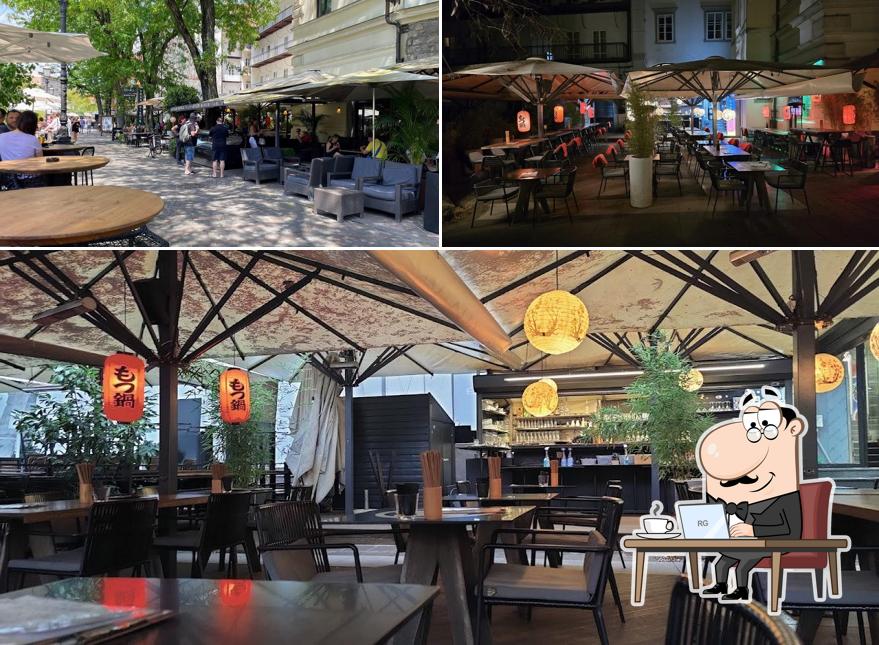 Gli interni di Tokyo Piknik