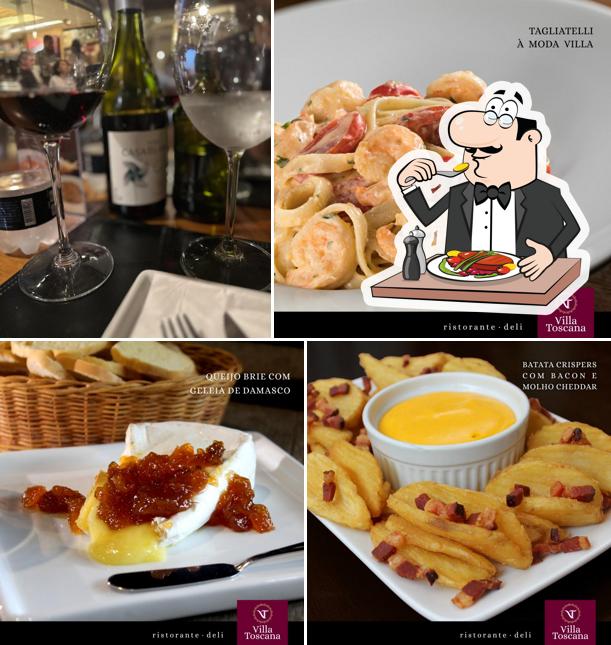 Platos en Villa Toscana
