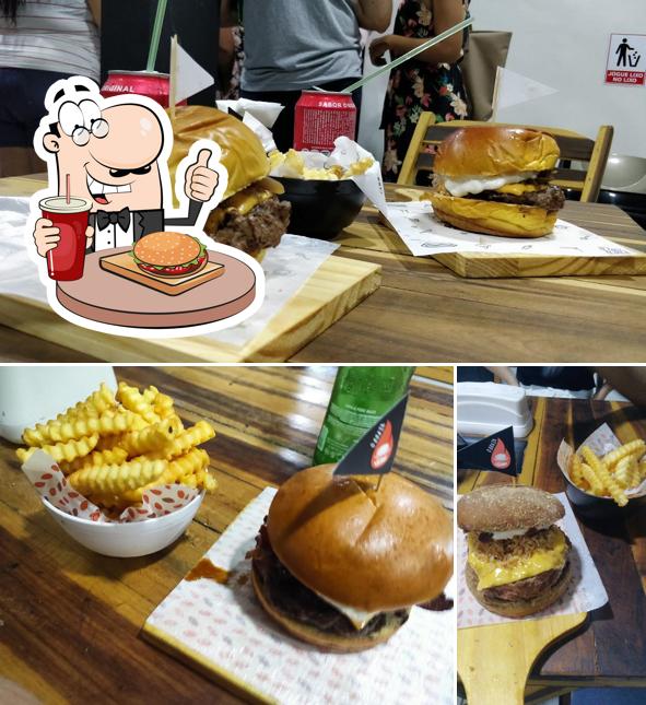 Os hambúrgueres do O BRAZA HAMBURGUERIA irão satisfazer diferentes gostos