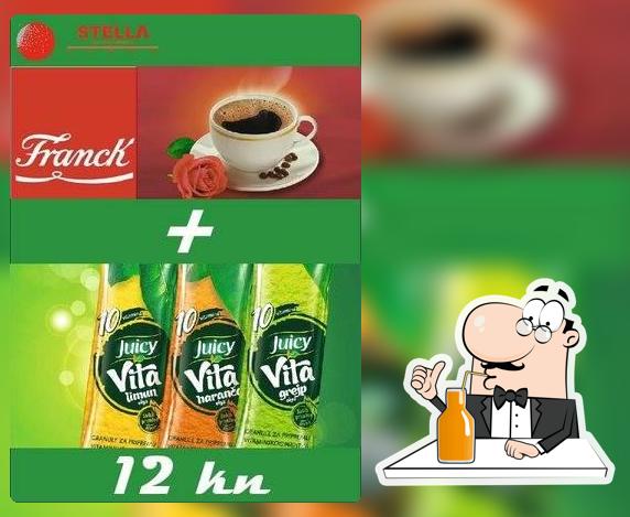 Puoi ordinare un drink dal menu