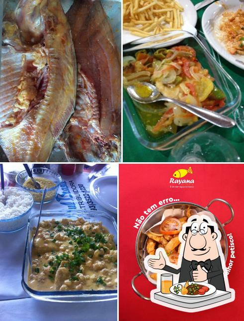 Platos en Peixaria Rayana