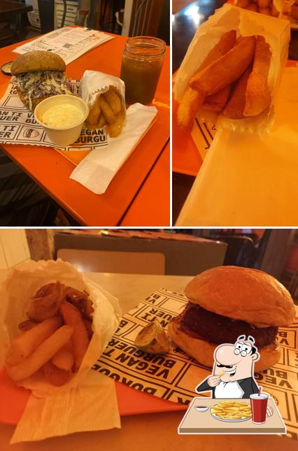 Batata frita em Vegan Ti Burguer
