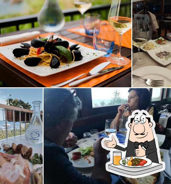 Platti al Ristorante La Balena