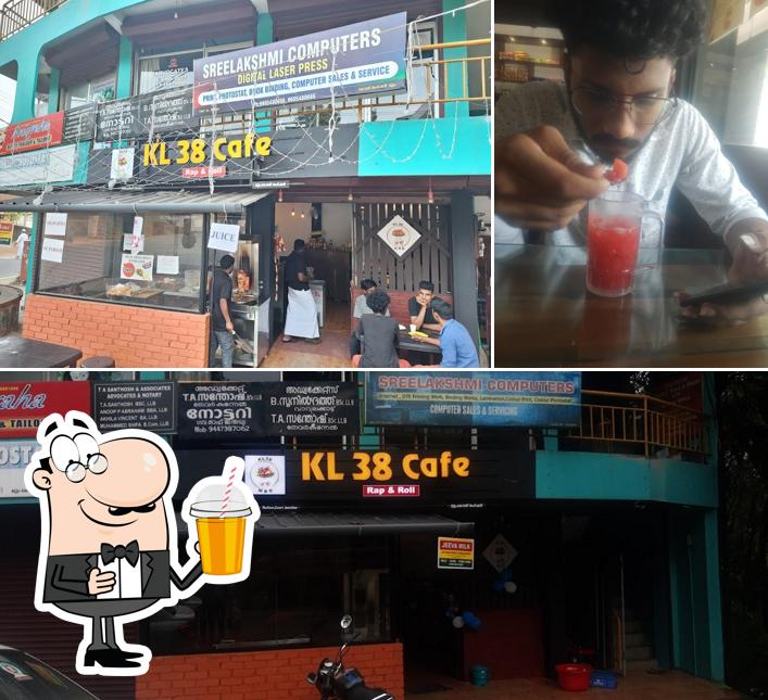 Enjoy a drink at KL 38 Cafe