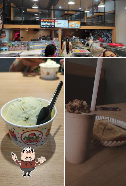 The restaurant's food and interior