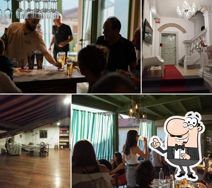 Gli interni di Pizza Indie - Pub, Musica & Cocktails