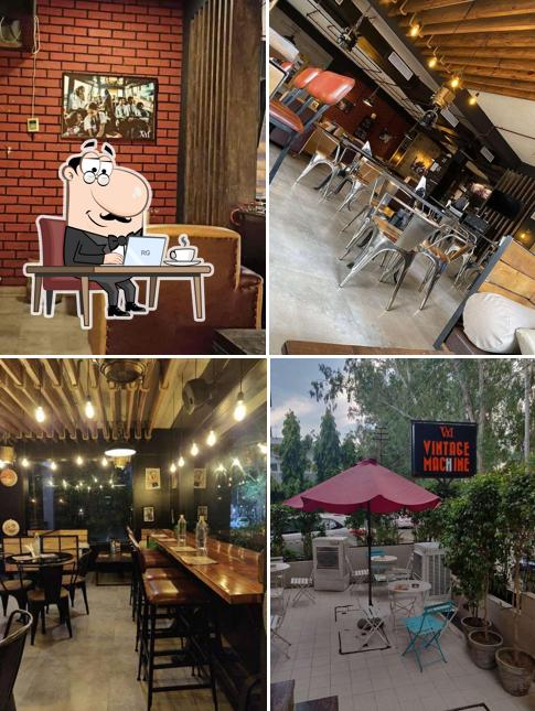 The interior of Vintage Machine