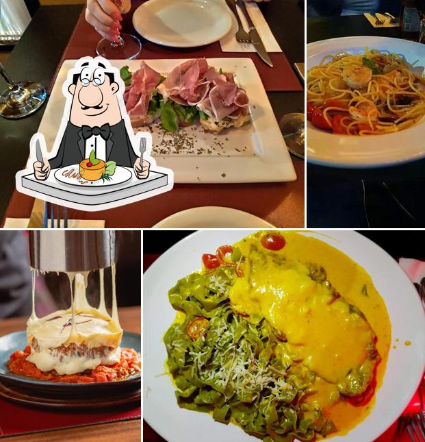 Comida em La Mafia Trattoria