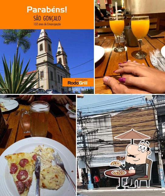 O exterior do Rodo Grill Pizzaria