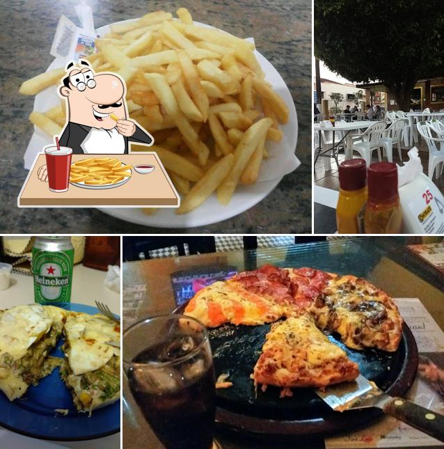 Batata frita em Versos Pizzaria Temática - Ponto X Bar e Pizzaria