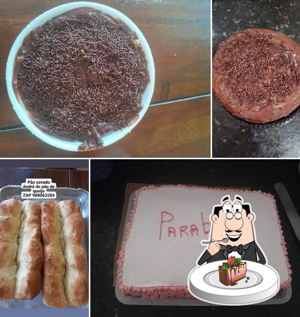 Bolo de chocolate em André Do Pão De Queijo