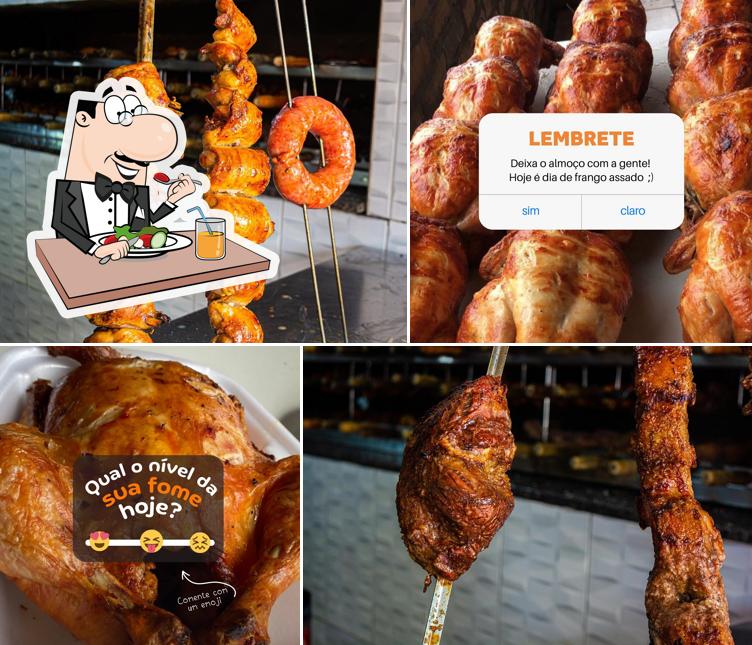 Comida em Churrasco Na Brasa