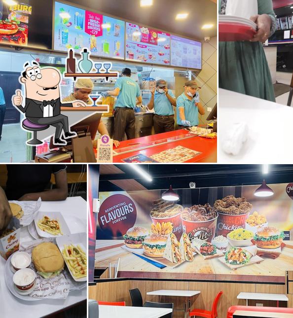 The interior of Chicking Kalathipadi