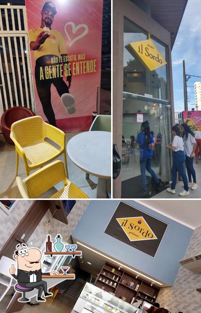 Veja imagens do interior do il Sordo Gelato