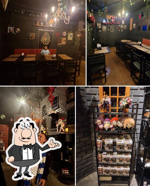 O interior do Beco Mágico