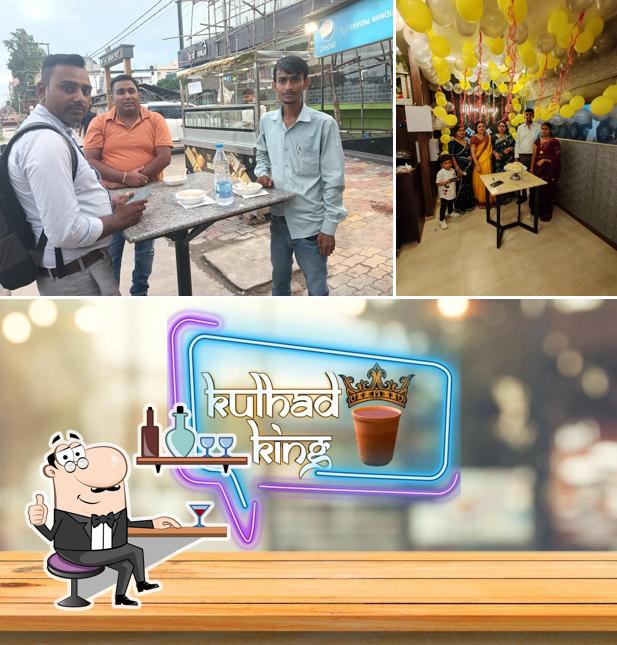 The interior of Kulhad King - By The Jamun Tree