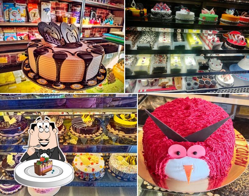 Chocolate cake at Mr. Bake - The Live Cake Shop